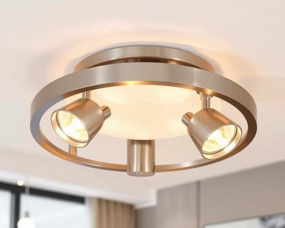 moderne plafondlamp met verstelbare spots