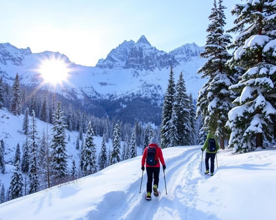 sneeuwschoenwandelen in Moena