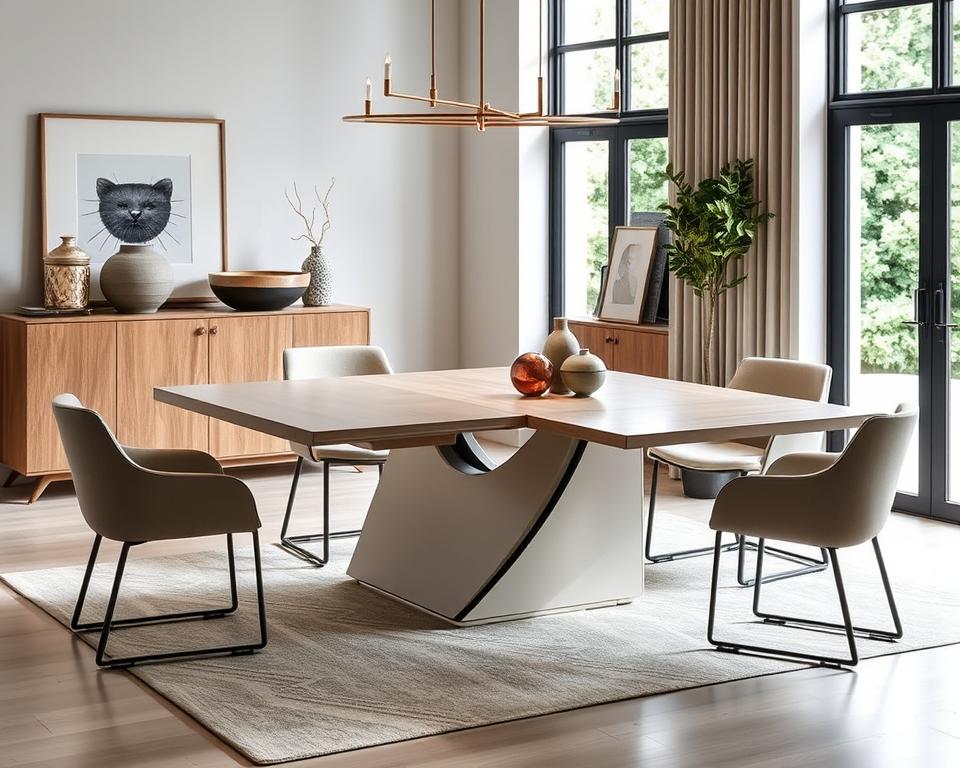 trendy eettafel