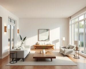 Virtual staging voor een moderne woningpresentatie