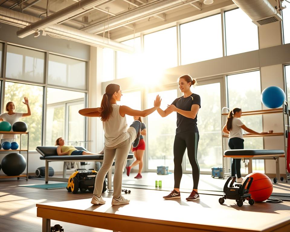 Behandeling van sportblessures: terug in beweging