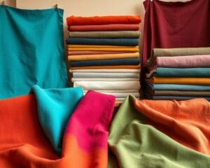 Canvas stoffen in felle en neutrale kleuren