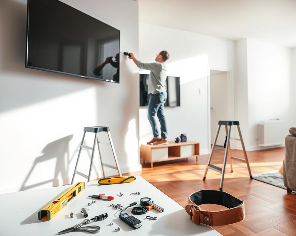 Kan je zelf je tv ophangen of beter uitbesteden?