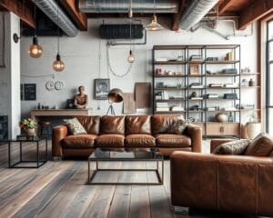 Welke decoratie past bij een industriële woning?