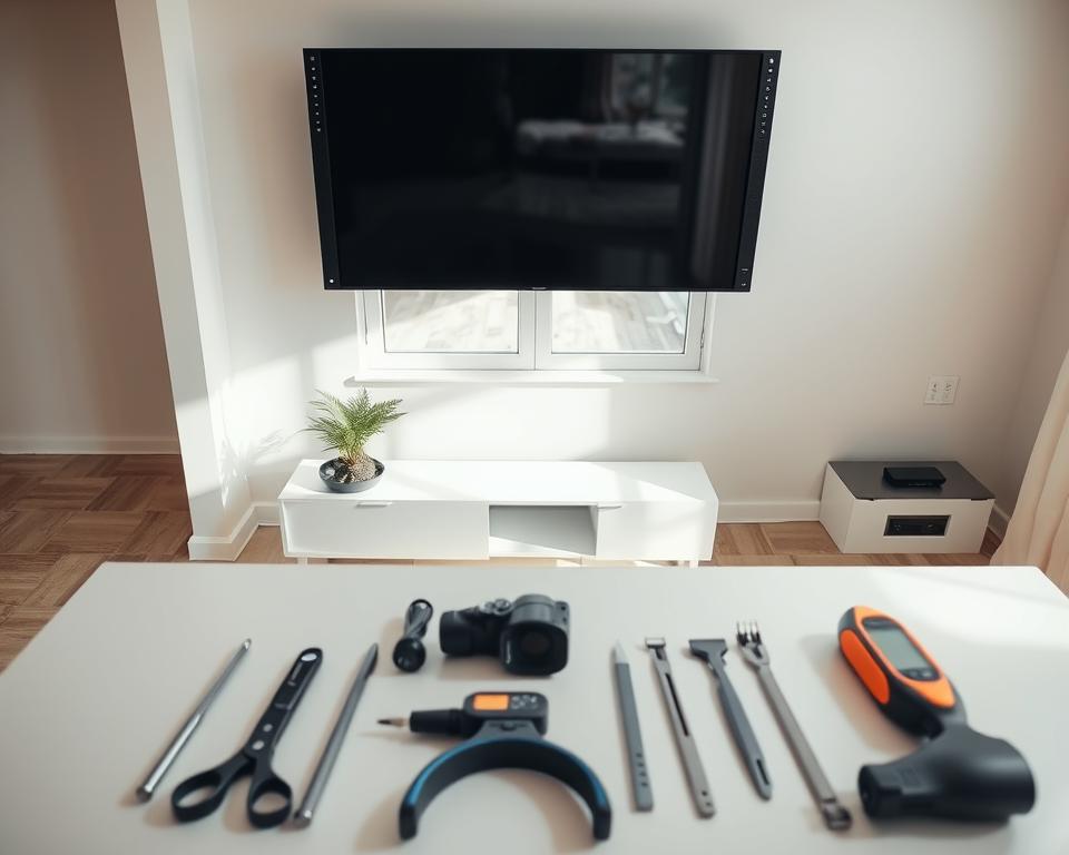 stappen tv ophangen