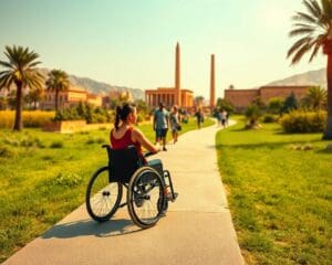 Is de excursie naar Luxor rolstoelvriendelijk?