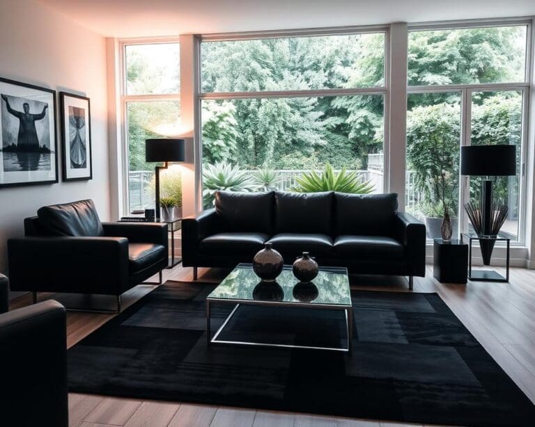 Wat zijn mooie combinaties voor zwarte accenten?