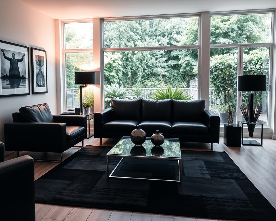 Wat zijn mooie combinaties voor zwarte accenten?