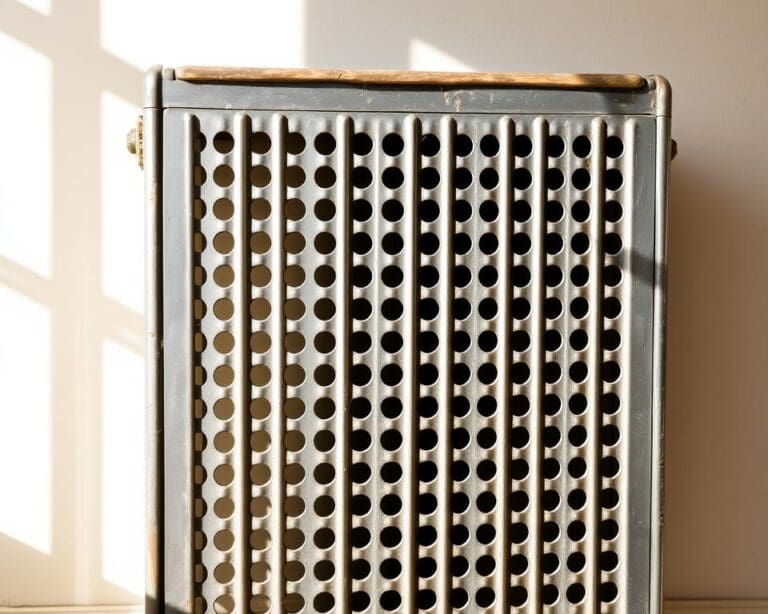 oe lang gaat metalen radiatorbekleding mee?
