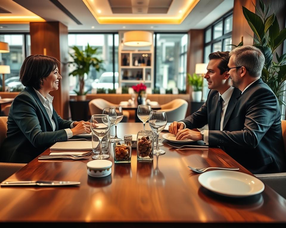 Wat maakt een zakelijke lunch waardevol?