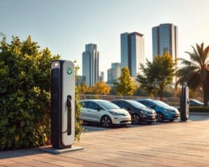 Duurzame laadpalen met slimme besturing