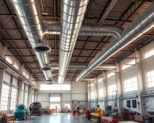Ventilatietechniek in werkplaatsen