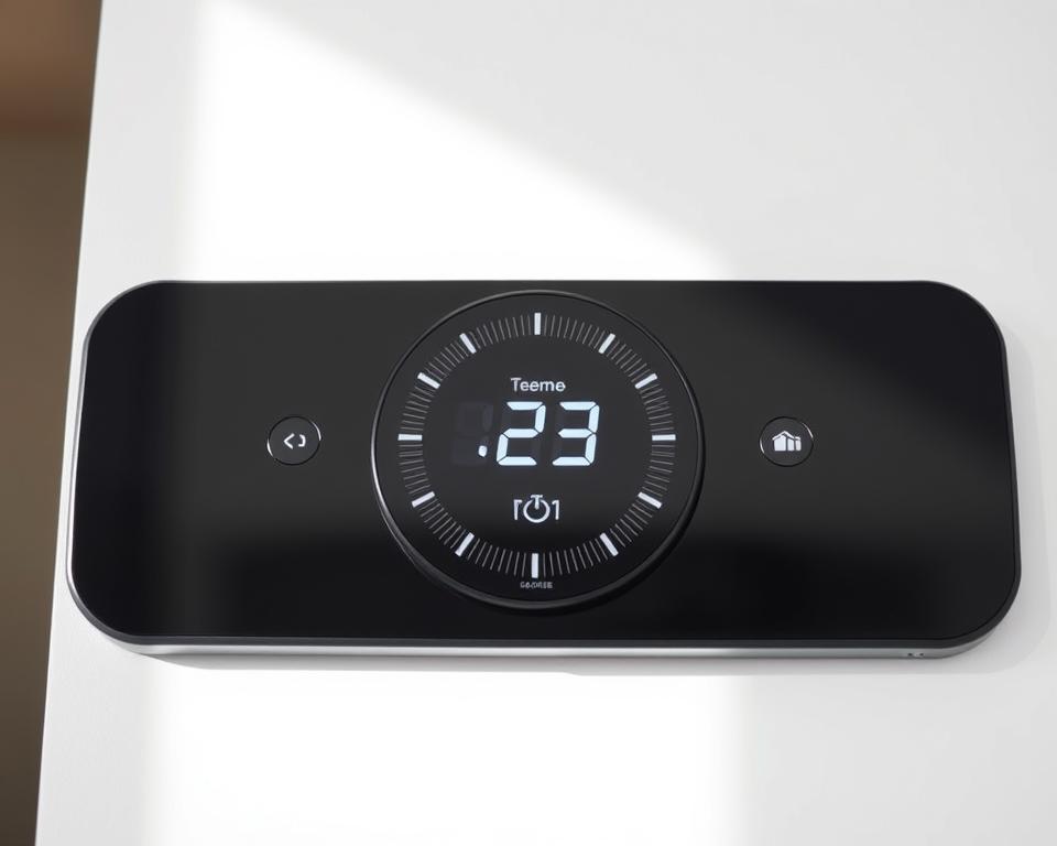 Wat doet een digitale thermostaatknop?