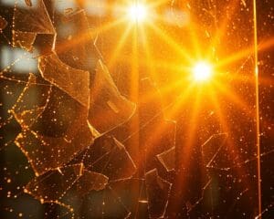 Wat is het effect van zonlicht op glasfolie?