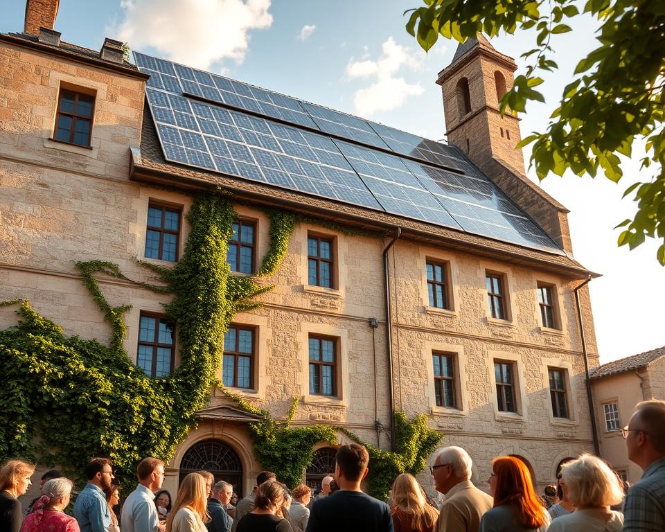 duurzame energie in erfgoedbehoud