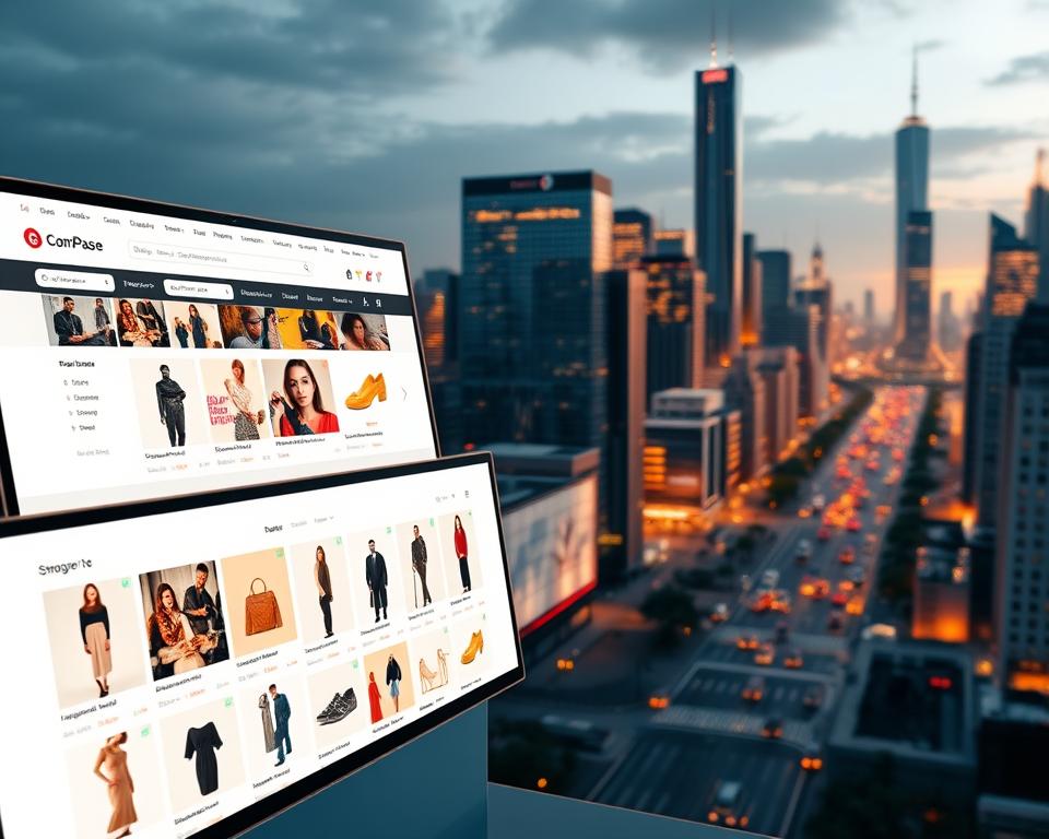 e-commerce platformen