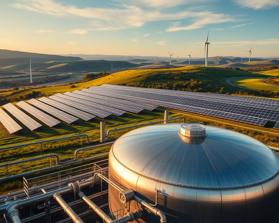 Duurzame energieopslag met waterstoftechniek