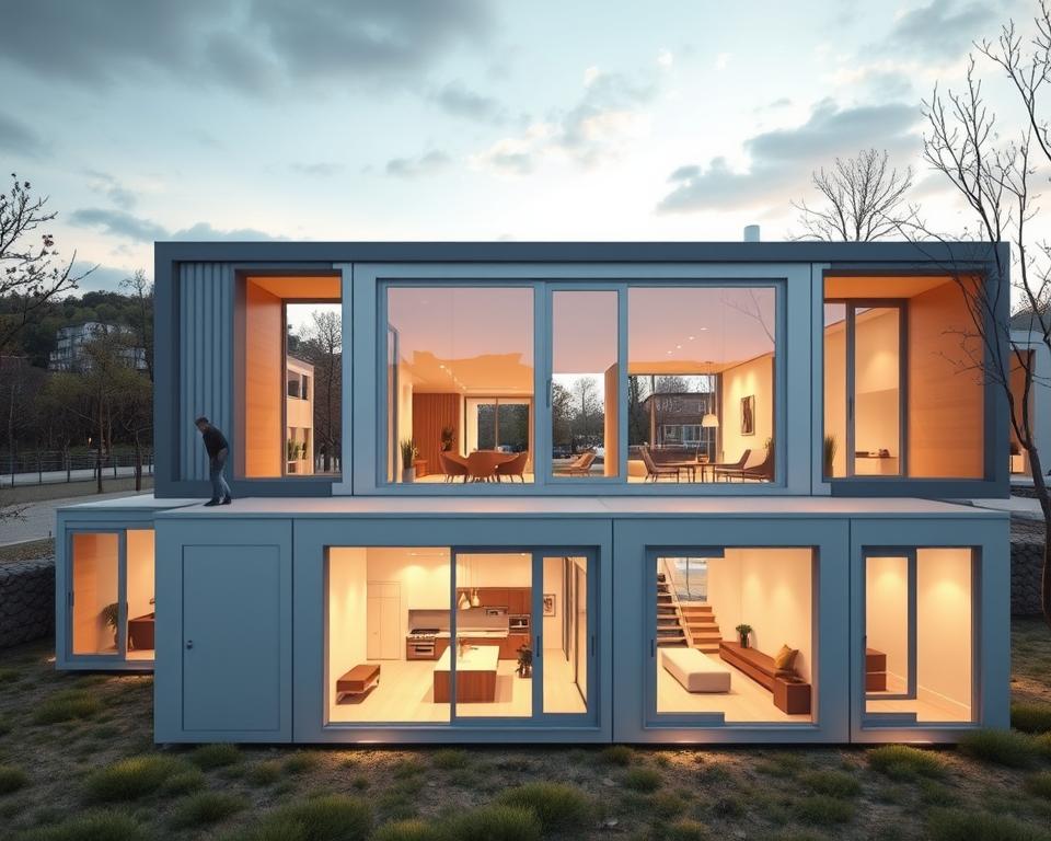 prefab modulaire bouw