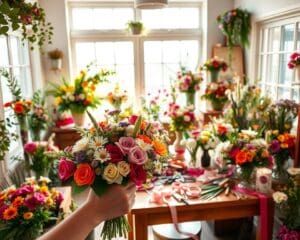 Bloemschikken als creatieve hobby