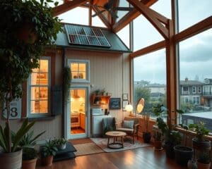 Duurzaam wonen in een rijtjeshuis of appartement