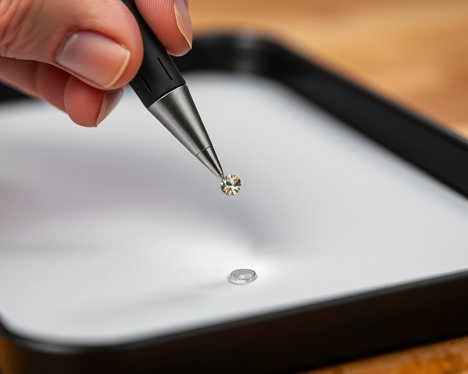 Hoe gebruik je een diamond painting pen voor ronde steentjes?