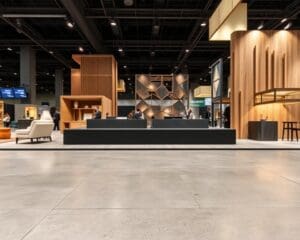 Wat zijn de nieuwste trends in expo vloeren?