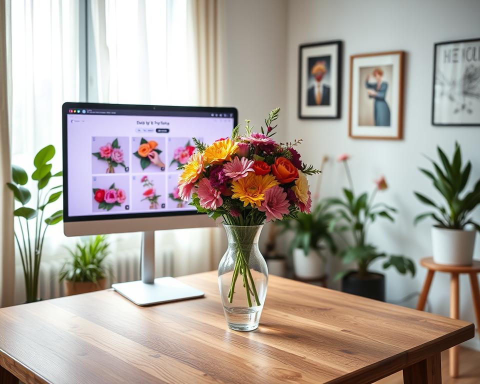 online bloemschikken tutorials