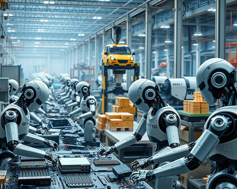 robots in verschillende sectoren
