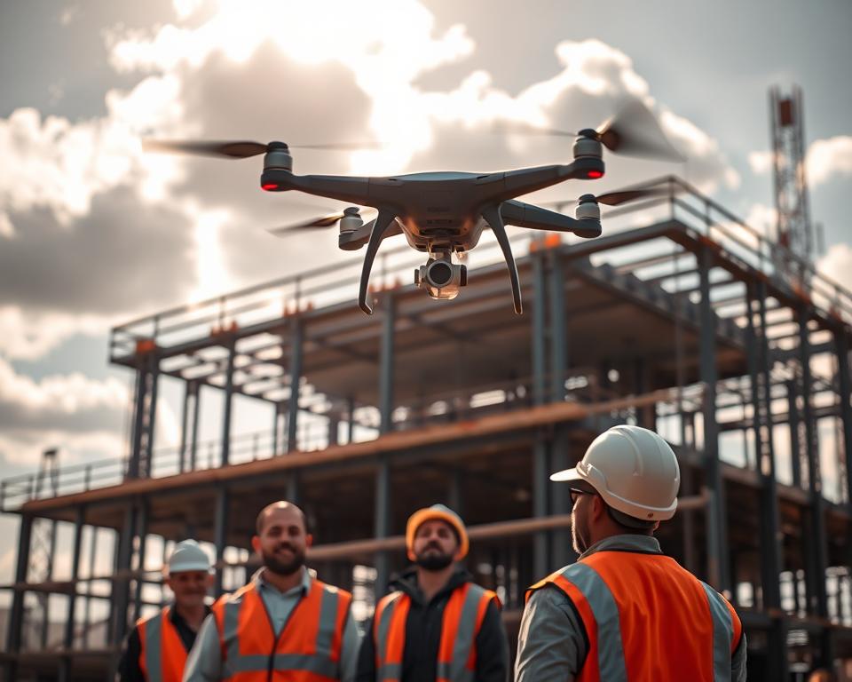 7. Wat is de rol van drones bij bouwinspecties en metingen?