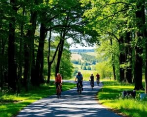 9. Wat zijn de beste fietsroutes in de Veluwe?