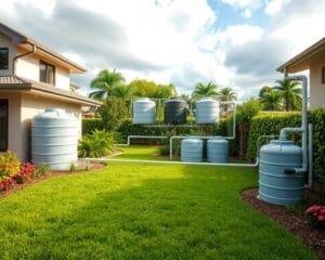 Op welke manier gebruik je regenwater efficiënt?