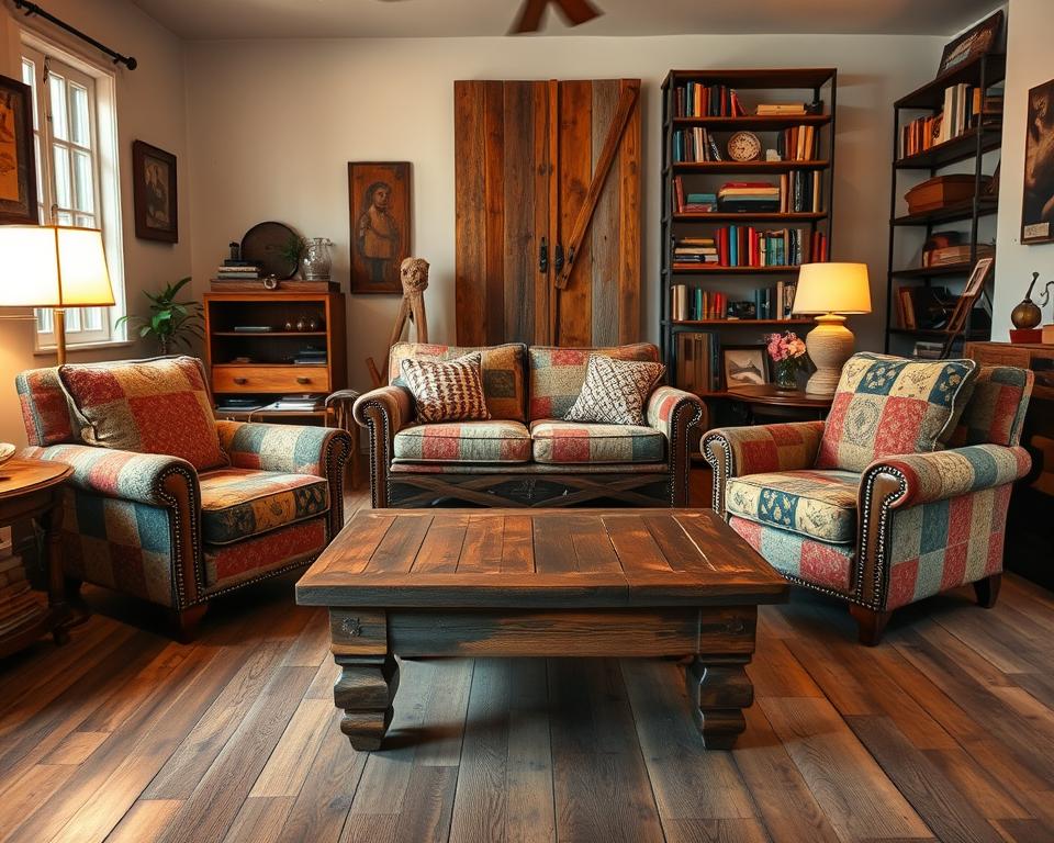 Welke meubels zijn gemaakt van hergebruikte materialen?