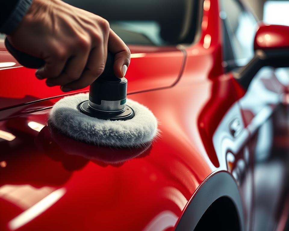 Is autolak polijsten genoeg voor kleine schade?