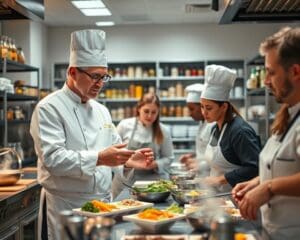 Hoe ondersteunt een chef een keukenteam?