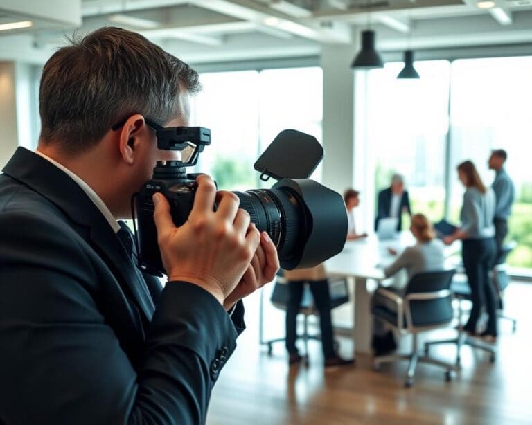 Hoe ondersteunt een fotograaf zakelijke content?