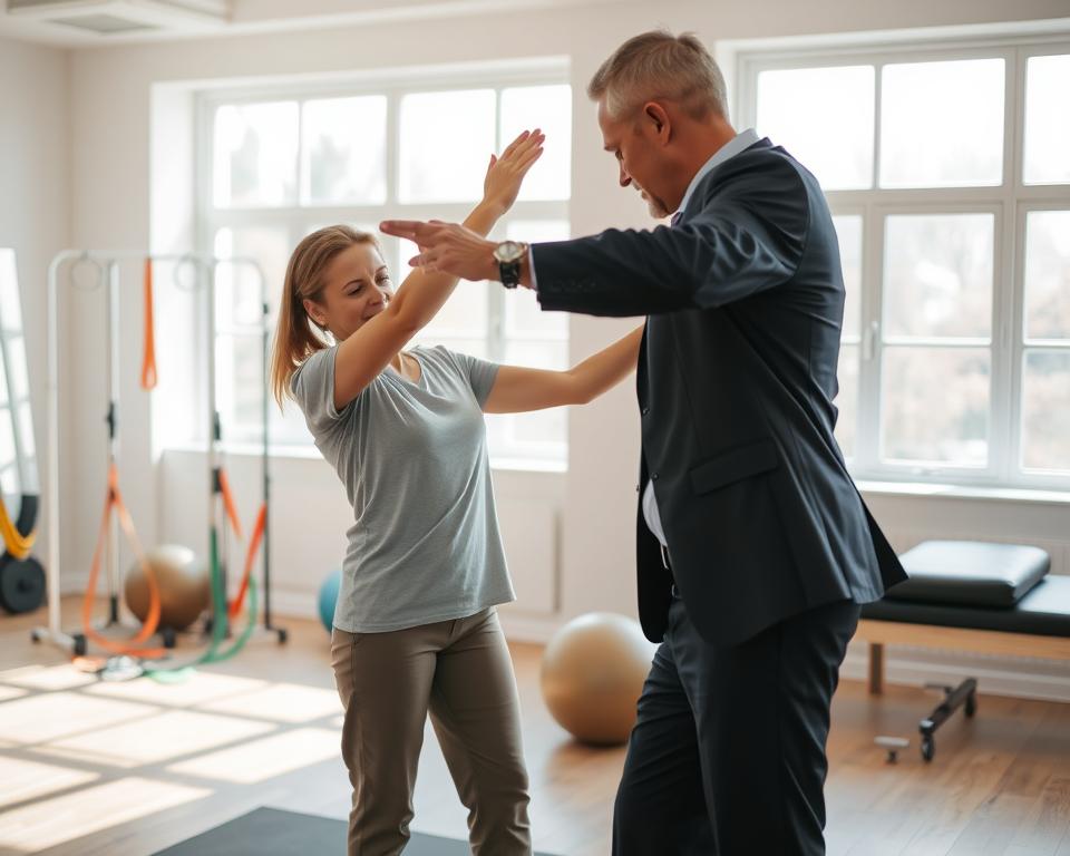Hoe werkt een fysiotherapeut aan herstel?