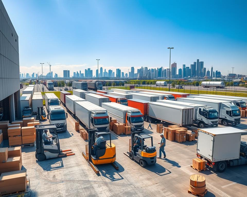 Hoe werkt een transportbedrijf voor logistiek?