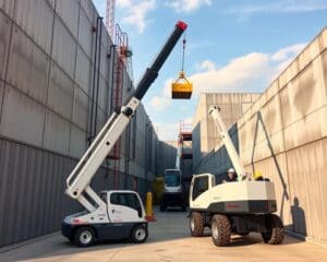 Hoe werkt hijskraanverhuur voor beperkte ruimtes?