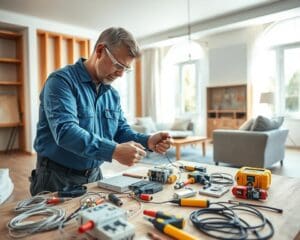 Wat doet een elektricien bij woningrenovatie?