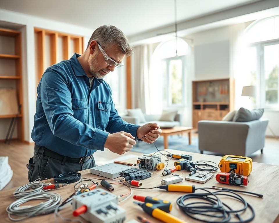Wat doet een elektricien bij woningrenovatie?