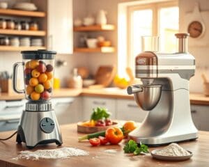 Wat is het verschil tussen een blender en een keukenmachine?