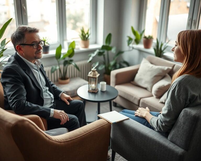 Wat ondersteunt een psycholoog in therapie?