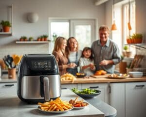 Welke airfryer is geschikt voor grote gezinnen?