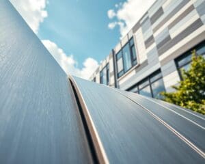 Maatwerk aluminium composiet gevelbekleding voor renovatie