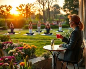 Ontspannende activiteiten na werktijd