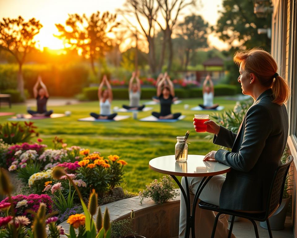Ontspannende activiteiten na werktijd