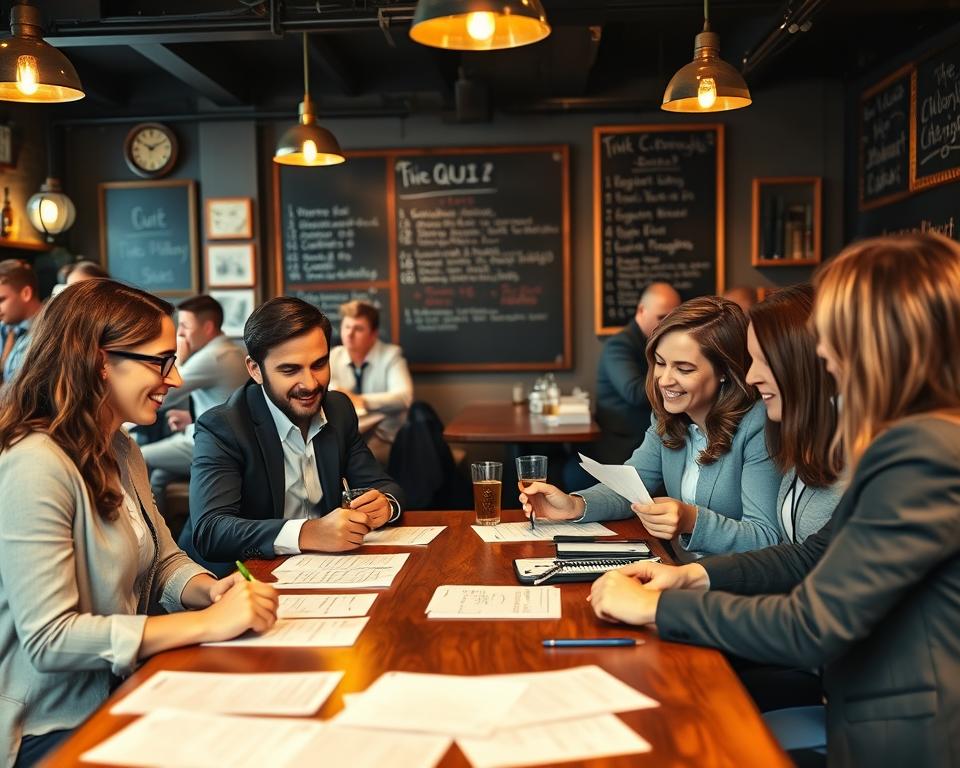 Pubquiz voor bedrijfsevenementen en teamavonden