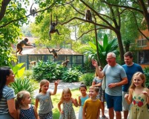 Waarom is de Apenheul populair bij gezinnen?