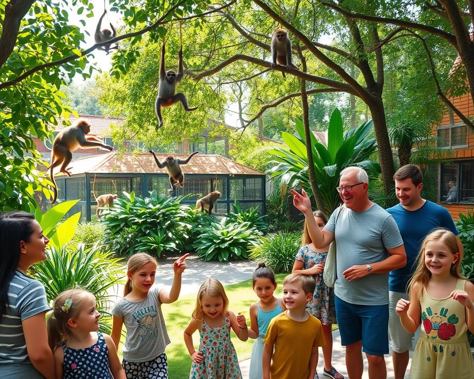 Waarom is de Apenheul populair bij gezinnen?