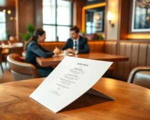 Waarom kiezen restaurants voor korte menukaarten?